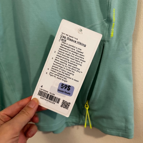 Lululemon Cap Sleeve Hiking Tank Top - Picture 4 of 7